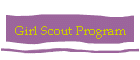 Girl Scout Program